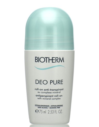 Biotherm Deo Pure Roll-On 75 ml Antitranspirante | Kiwiku