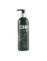 Farouk Chi Tea Tree Oil Shampoo 739 Ml - Champú Refrescante Con Aceite de Árbol de Té para Cabello Graso