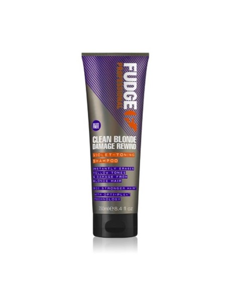 fudge_professional_clean_blonde_shampoo_damage_rewind_para_cabello_rubio_teñido_250_ml_5060420335545_oferta