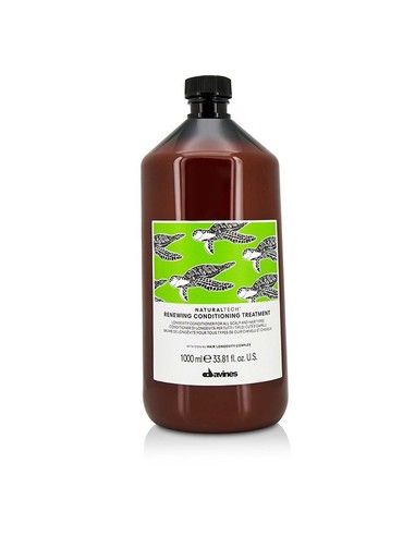 DAVINES Naturaltech Renewing Conditioner 1000 ml | Acondicionador Regenerador para Cabello Dañado | Kiwiku