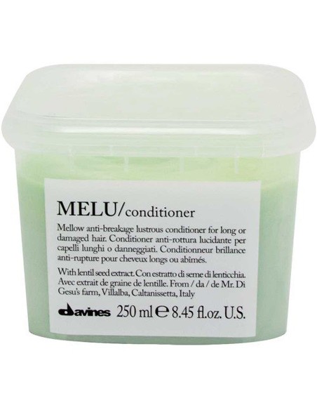 CONDITIONER Davines Melu Conditioner 250ml | Acondicionador Hidratante para Cabello Seco y Trenzado | Kiwiku