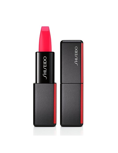 SHISEIDO ModernMatte Power Lipstick 513 Shock Wave 4g | Barra Labios Mate Roja | Kiwiku
