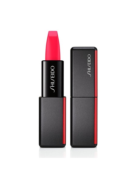 SHISEIDO ModernMatte Power Lipstick 513 Shock Wave 4g | Barra Labios Mate Roja | Kiwiku