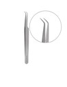 Nanolash L Shape Pinzas para Pestañas 1 Ud - Herramienta de Curling Ergonómica para Belleza Diaria