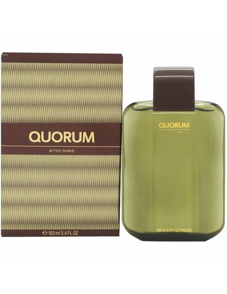 PUIG Quorum Men Aftershave 100 ml | Loción Refrescante para Hombres | Kiwiku
