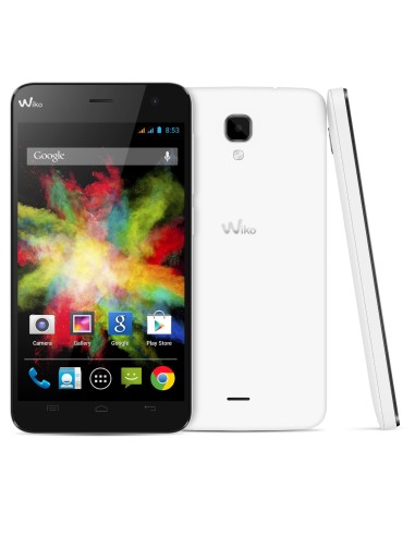 Wiko BLOOM - Smartphone de 4.7" (480 x 800 Pixeles, 16,0M, 1,3 GHz, A7, 1024 MB) blanco BLOOMWHITE kiwiku.com