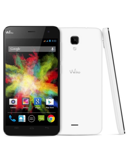 Wiko BLOOM - Smartphone de 4.7" (480 x 800 Pixeles, 16,0M, 1,3 GHz, A7, 1024 MB) blanco BLOOMWHITE kiwiku.com