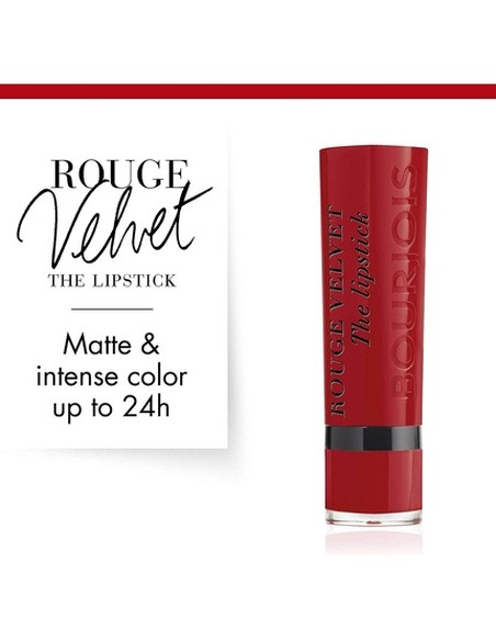 Bourjois Rouge Velvet #11 Berry Formidable | Barra de Labios Mate Terciopelada 5.3 ml - Kiwiku