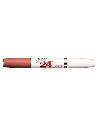 Maybelline Superstay 24h Barra de Labios Dual-ended Cream Lipstick 150 Delicious Pink 9 Ml