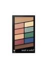 Wet 'n' Wild Icon Sombra de Ojos Stop Playing Safe, Paleta de 10 Tonos Neutros y Vibrantes, 1 Unidad