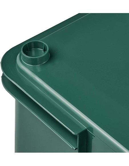 Compra Caja De Almacenaje KEEEPER Eurobox XXL 54 L Verde En Kiwiku