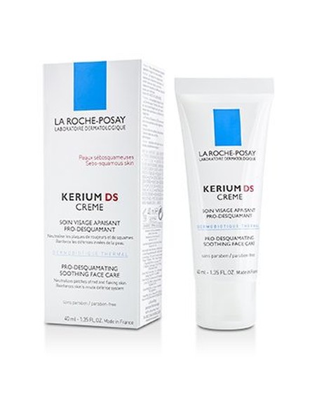 La Roche-Posay KERIUM DS Crema Facial Calmante 40 ml | Kiwiku - Tratamiento Dermatitis Seborreica
