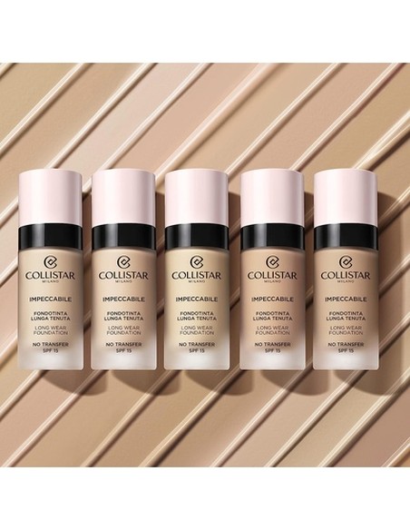 COLLISTAR Impeccabile Base Maquillaje Larga Duración #3N 30 ml | Kiwiku