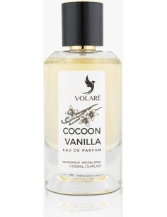 Volare Cocoon Vanilla Eau de Parfum 100 Ml - Fragancia Oriental Dulce para Mujer Con Notas de Vainilla y Madera