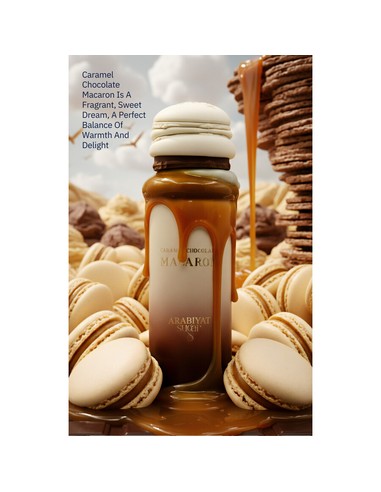 Compra ARABIYAT Sugar Sugar Caramel Chocolate Macaron Eau de Parfum Unisex 100 Ml en Kiwiku