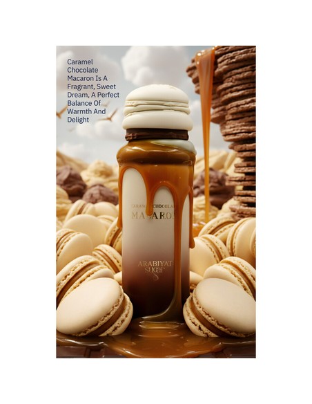 Compra ARABIYAT Sugar Sugar Caramel Chocolate Macaron Eau de Parfum Unisex 100 Ml en Kiwiku