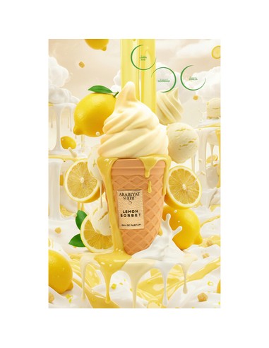 Arabiyat Sugar Lemon Sorbet Eau de Parfum Unisex 100 Ml - Kiwiku
