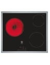 Vitroceramica  balay 3eb714xr 3 zonas, 60cm, tactil, marco acero