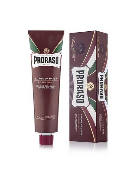 PRORASO Red Line Jabón De Afeitar En Tubo 150ml - Kiwiku