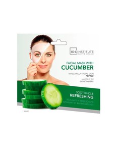 aquarius_idc_institute_mascarilla_facial_con_pepino_1_unidad_tratamiento_hidratante_y_refrescante_8436025300344_oferta