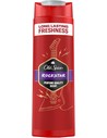 Old Spice Rockstar 3-in-1 Gel de Ducha y Champú para Hombres 400ml