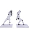 Nemesis Now Sujetalibros Star Wars Stormtroopers en Resina, Diseño de Soldados Imperiales, Altura Aproximada 20 Cm