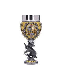 nemesis_now_copa_decorativa_harry_potter_hufflepuff_edición_coleccionista_con_detalles_dorados_y_emblema_de_la_casa