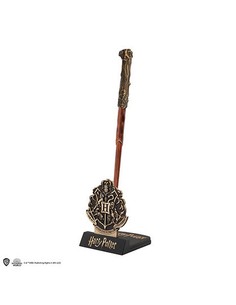 cinereplicas_bolígrafo_de_varita_con_soporte_harry_potter_-_réplica_detallada_para_fans
