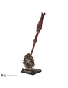 Cinereplicas Bolígrafo de Varita Con Soporte Luna Lovegood, Réplica de Harry Potter, Diseño Coleccionable para Fans