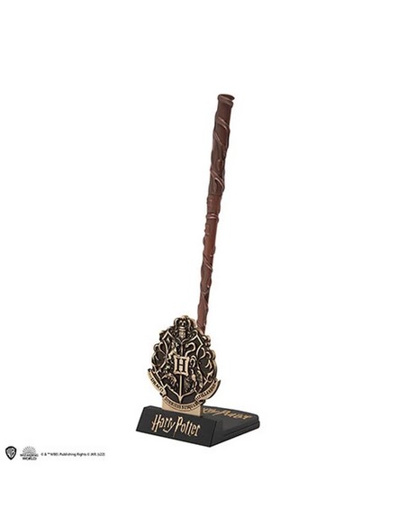 cinereplicas_bolígrafo_de_varita_con_soporte_hermione_-_réplica_detallada_de_la_varita_de_hermione_granger_para_escritura_y_cole