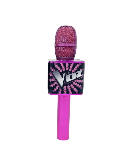 otras_marcas_tl_-_micrófono_karaoke_la_voz_rosa_y_negro_portátil_con_luces_led_8436540430250_oferta