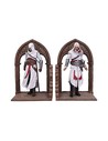Nemesis Now Sujetalibros Altaïr y Ezio de Assassin's Creed 24 Cm Altura Resina Detallada