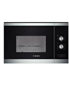 Microondas bosch hmt72g654 grill 20l, 38cm alto, sin marco,  cristal negro. HMT72G654 kiwiku.com