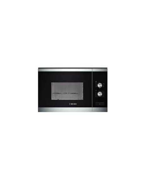 Microondas bosch hmt72g654 grill 20l, 38cm alto, sin marco,  cristal negro. HMT72G654 kiwiku.com