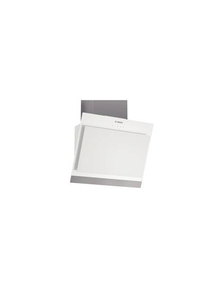 Campana pared electronica bosch dwk06g620 inclinada cristal blanco, 0.6m, 660 m3/h, touch control, a DWK06G620 kiwiku.com