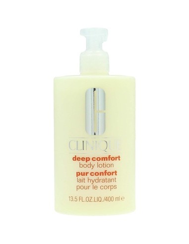 CLINIQUE Deep Comfort Body Lotion 400 ml | Hidratante Profunda para Piel Seca en Kiwiku