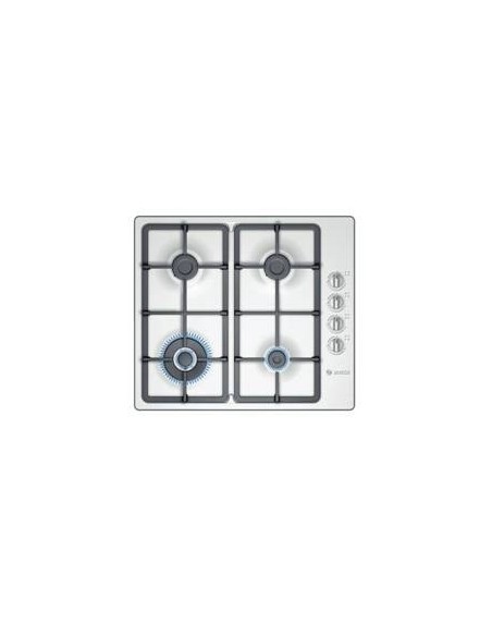Placa de gas bosch pbh615b90e encastre 60cm, 4 quemafdores, wok, parrilla, acero inox PBH615B90E kiwiku.com