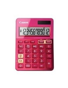 Calculadora canon sobremesa ls-123k rosa 9490B003AA kiwiku.com