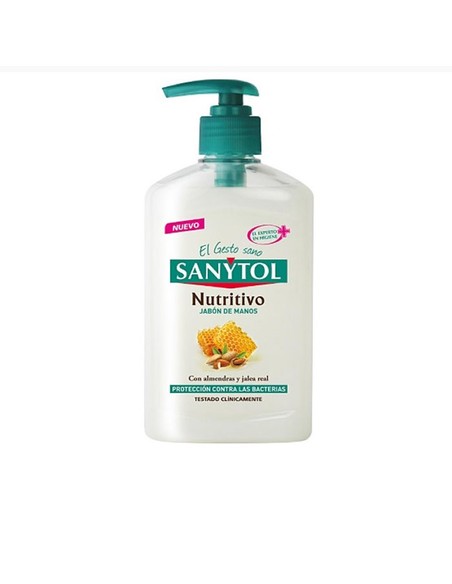 sanytol_jabón_de_manos_antibacteriano_nutritivo_dosificador_250_ml_8411135005044_oferta