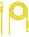 Nanocable Cable de Red Latiguillo Rj45 Sftp Cat6a Awg26 Tipo 1 M Amarillo