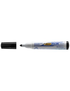 bic_veleda_ecolutions_1701_rotuladores_de_tiza_lÍquida_negro_punta_de_fibra_2_mm_pack_de_12_unidades_3086121701092_oferta