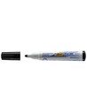 Bic Veleda Ecolutions 1701 Rotuladores de Tiza Líquida Negro Punta de Fibra 2 mm Pack de 12 Unidades