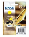 Epson Cartucho de Tinta Original 16xl Amarillo C13t16344012 6.5 Ml Alta Capacidad para Impresoras Workforce