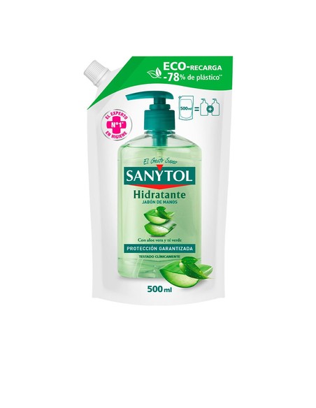 sanytol_jabón_de_manos_antibacteriano_hidratante_recambio_eco_pack_500_ml_8411135006799_oferta