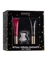 Atashi Contorno de Ojos Antiedad Estuche 3 Piezas Tratamiento Hidratante y Regenerador
