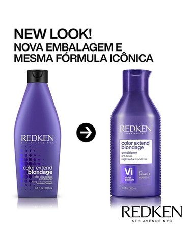 REDKEN Color Extend Blondage Conditioner 300 ml | Acondicionador para Cabello Rubio Teñido en Kiwiku