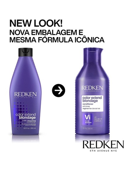 REDKEN Color Extend Blondage Conditioner 300 ml | Acondicionador para Cabello Rubio Teñido en Kiwiku