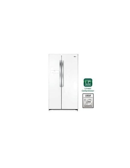 FRIGORIFICO LG SIDE by SIDE A+ GSB325SWQV 574L BLANCO GSB325SWQV kiwiku.com