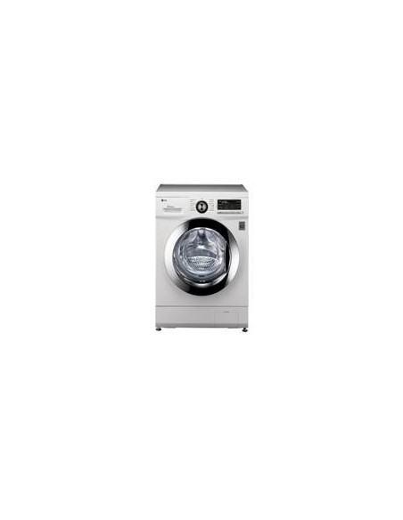 Lavadora lg f1496tdwa3 8kg 1400 rpm  a+++ blanca puerta cromada F1496TDWA3 kiwiku.com