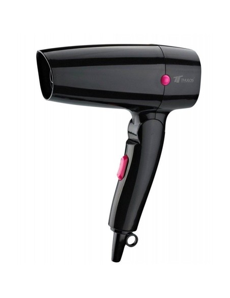 thulos_secador_de_pelo_de_viaje_th-hd1200_negro-rosa_1200w_plegable_8436550622348_oferta